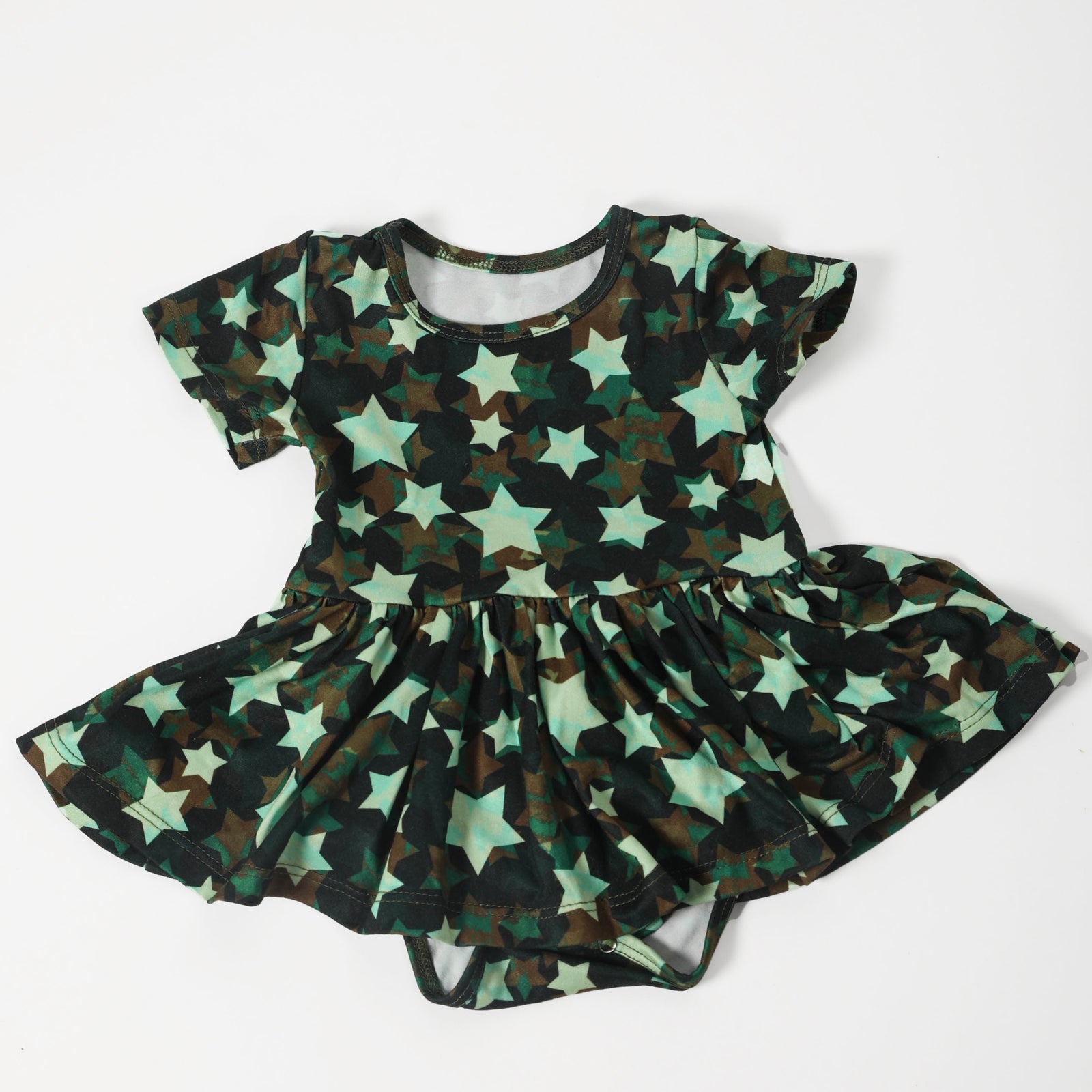 Military Stars Vestido bebé