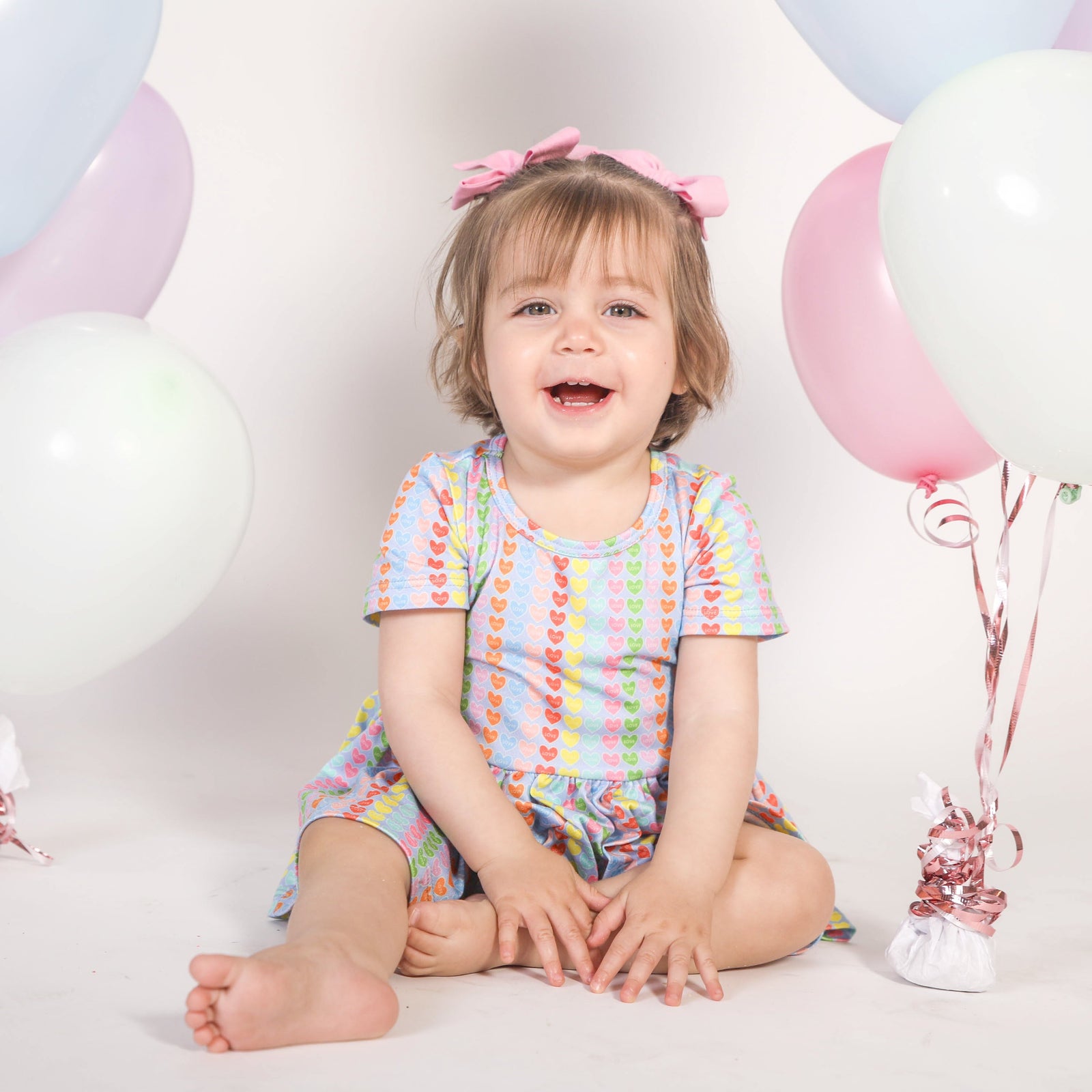 Lovely Hearts Vestido bebé