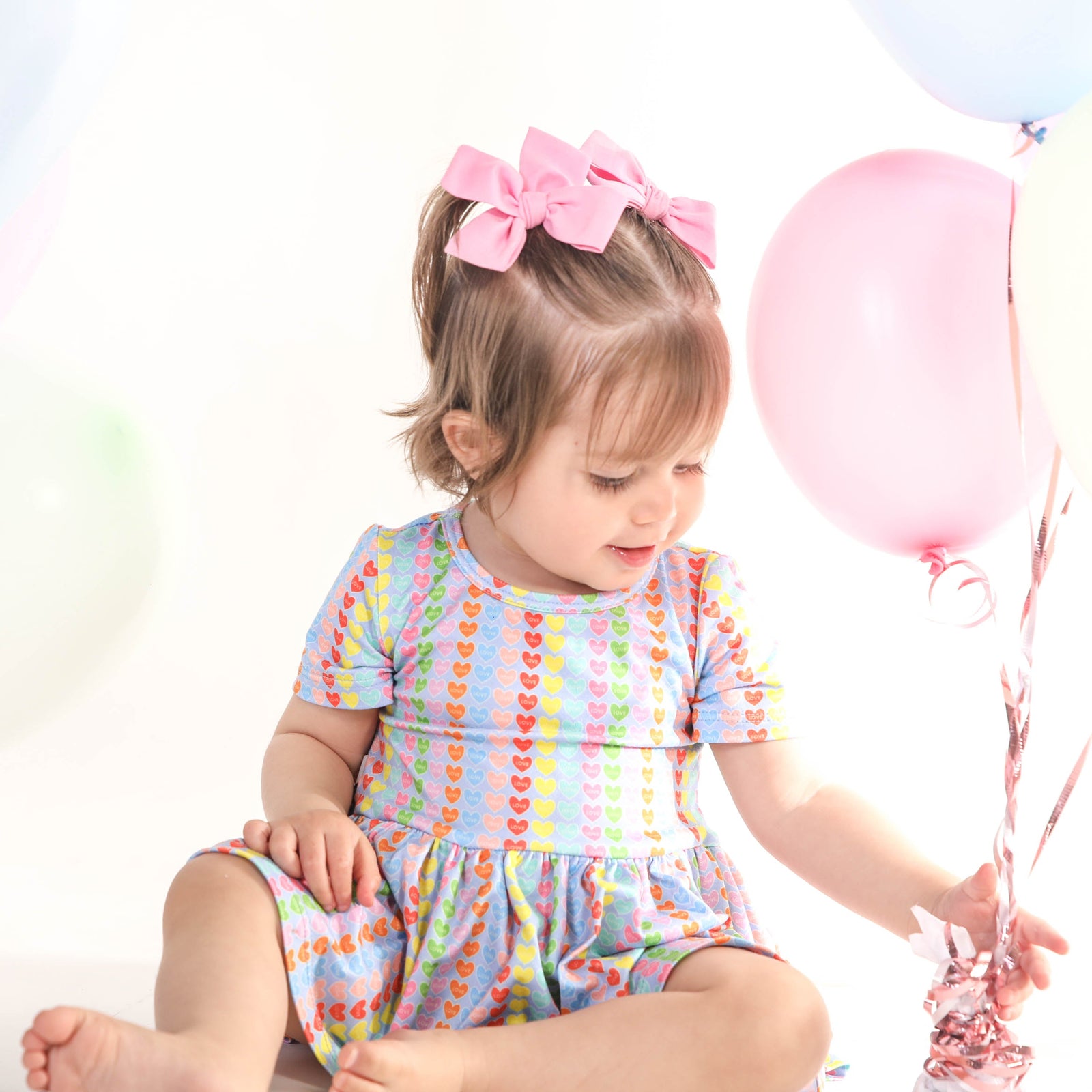 Lovely Hearts Vestido bebé