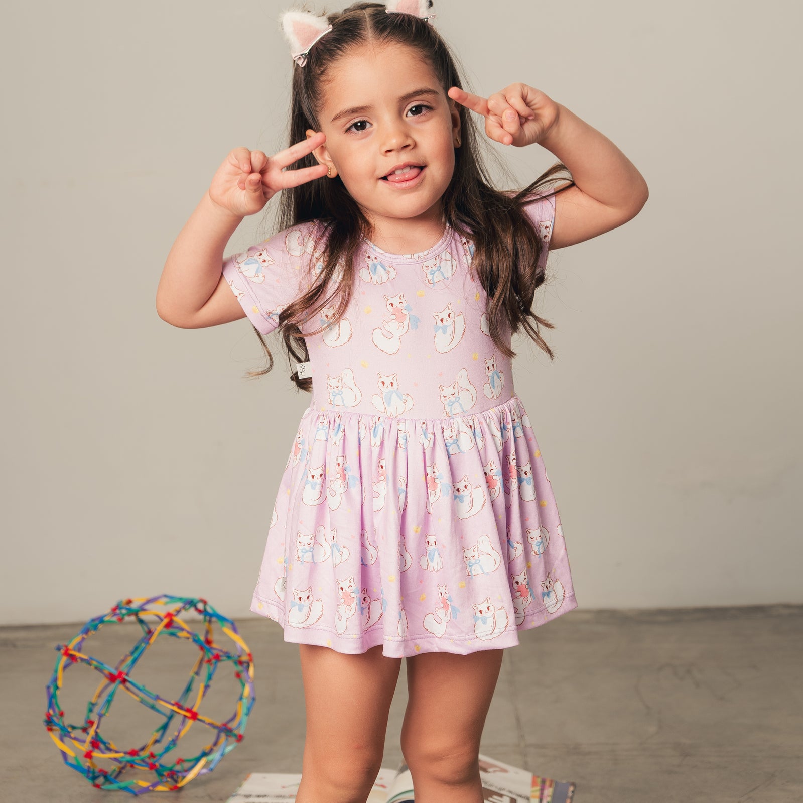 Gatitos Vestido bebé